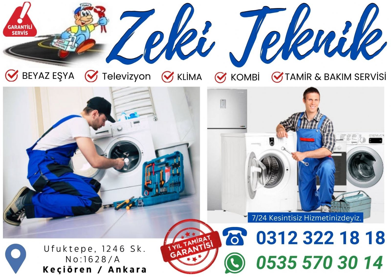 ufuktepe çamaşır makinesi servisi